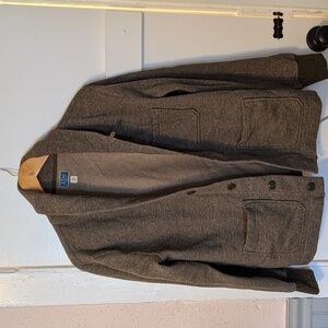 J. Crew Sweatshirt Cardigan Shawl Collar